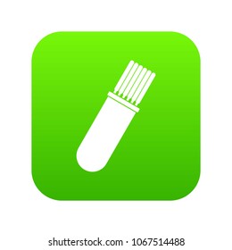 Welding rods icon digital green for any design isolated on white vector illustration