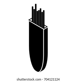 Welding rods icon. Simple illustration of welding rods vector icon for web