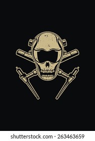 Welding Skull Logo