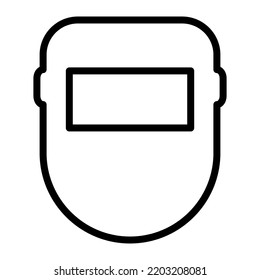 Icono de la tecnología de soldadura, símbolo del equipo de herramientas metálicas, ilustración del vector de soldadura segura.