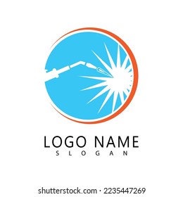 Welding Tool Vector Icon Design Illustration