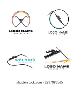 Welding Tool Vector Icon Design Illustration