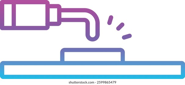 Welding vector icon. Can be used for printing, mobile and web applications.