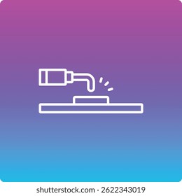 Welding vector icon. Can be used for printing, mobile and web applications.