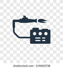Welding vector icon isolated on transparent background, Welding transparency logo concept