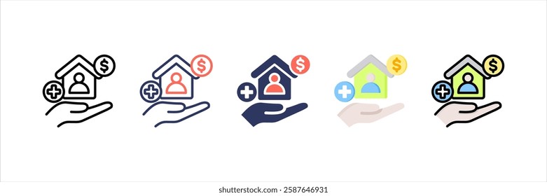 Welfare Multi Style Icon Set