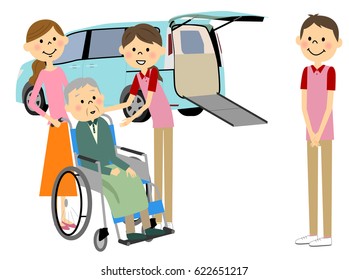 Welfare vehicles and elderly people
