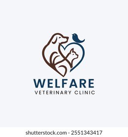 Welfare Veterinary Clinic Logo .eps