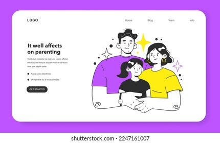 It well affects on parenting web banner or landing page. Unemployment under 5 percent. Benefits of low unemployment rate. Job offer and workplace shortening. Flat vector illustration