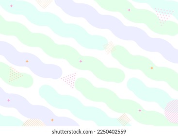 Well art boho style. vector illustration hand drawn. 