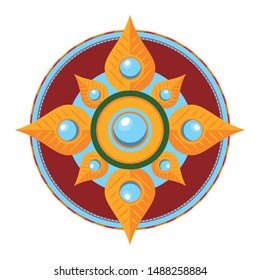 well being relax healthy wellness yoga logo cartoon vector illustration graphic design