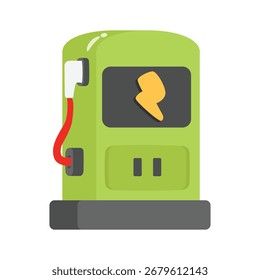 Icono de estilo 2d bien elaborado de la bomba de la gasolinera
