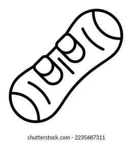 Un icono vectorial de buen diseño para patineta