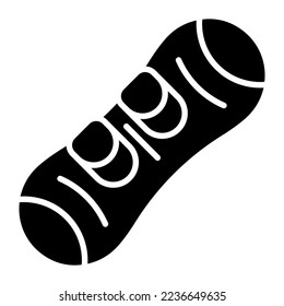 Un icono vectorial de buen diseño para patineta