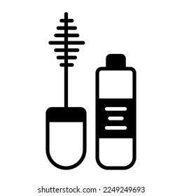 Vector de diseño de rímel, producto cosmético