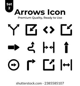 Well designed arrows vectors set, ready for premium use