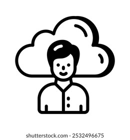 Well designed cloud user vector, personal cloud, cloud service provider