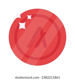 Well designed icon of Algorand coin, cryptocurrency coin vector design
