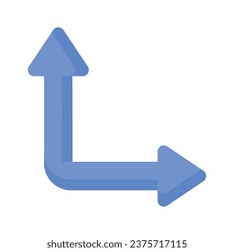 Well designed icon of directional arrow, ready to use