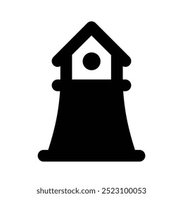 Well designed icon of lighthouse up for premium use