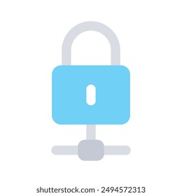 Well designed icon of network protection, ready to use icon