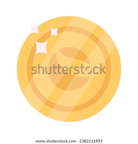Well designed icon of terra luna coin, cryptocurrency coin vector design