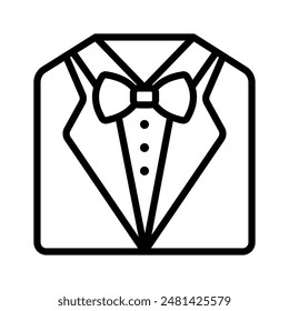 Well designed suit vector isolated on white background