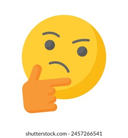 Diseño de iconos de emojis bien diseñado, listo para usar Vector premium
