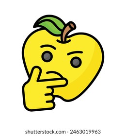 Diseño de iconos de emojis bien diseñado, listo para usar Vector premium
