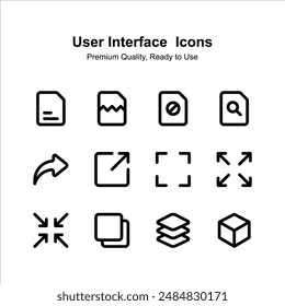 Well designed user interface icons pack, ready to use