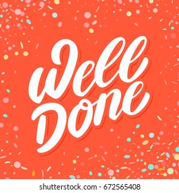 Well done. Greeting card.