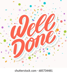 Well done. Greeting card.