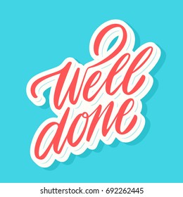 Well done. Greeting card.
