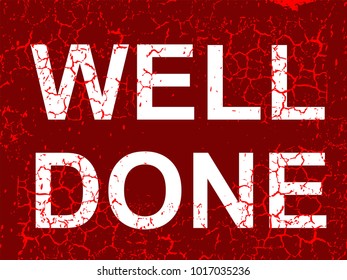 Well done. Inscription.
