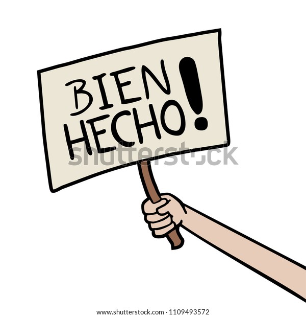 well-done-message-spanish-stock-vector-royalty-free-1109493572