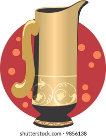  a well finished jug	