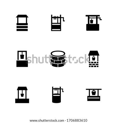 well icon or logo isolated sign symbol vector illustration - Collection of high quality black style vector icons
