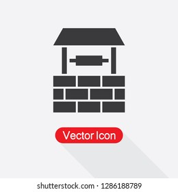 Well Icon Vector Illustration Eps10