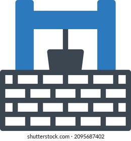 well vector illustration isolated on a transparent background. glyph vector icons for concept or web graphics.