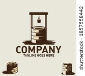 Well vintage illustration symbol concept vector