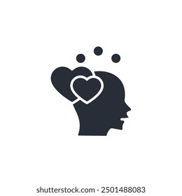 wellbeing icon. vector.Editable stroke.linear style sign for use web design,logo.Symbol illustration.