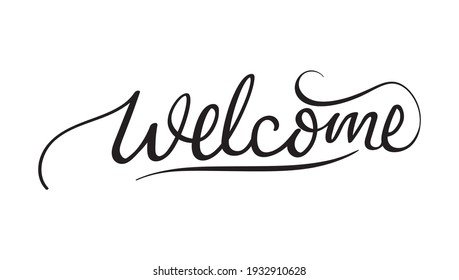 Welcome Text Images, Stock Photos & Vectors | Shutterstock