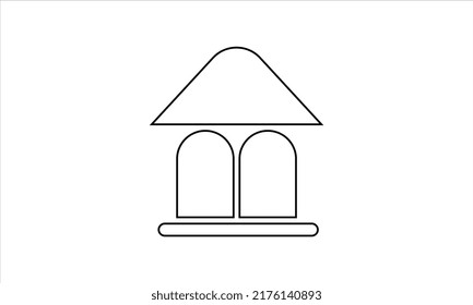 Well-crafted sign in thin line style with editable stroke