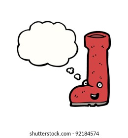 wellington boot cartoon