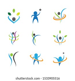 Wellnes Symbol, Vektorgrafik-Symbol
