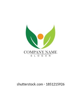 Wellnes symbol vector icon illustration