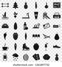 Wellness activity icons set. Simple style of 36 wellness activity vector icons for web for any design