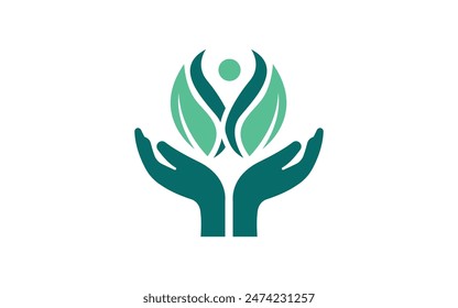 Wellness center logo design concept spa vector image