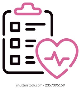 Wellness Check icon illustration can be used for web, app, infographic, etc