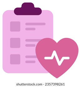 Wellness Check icon illustration can be used for web, app, infographic, etc